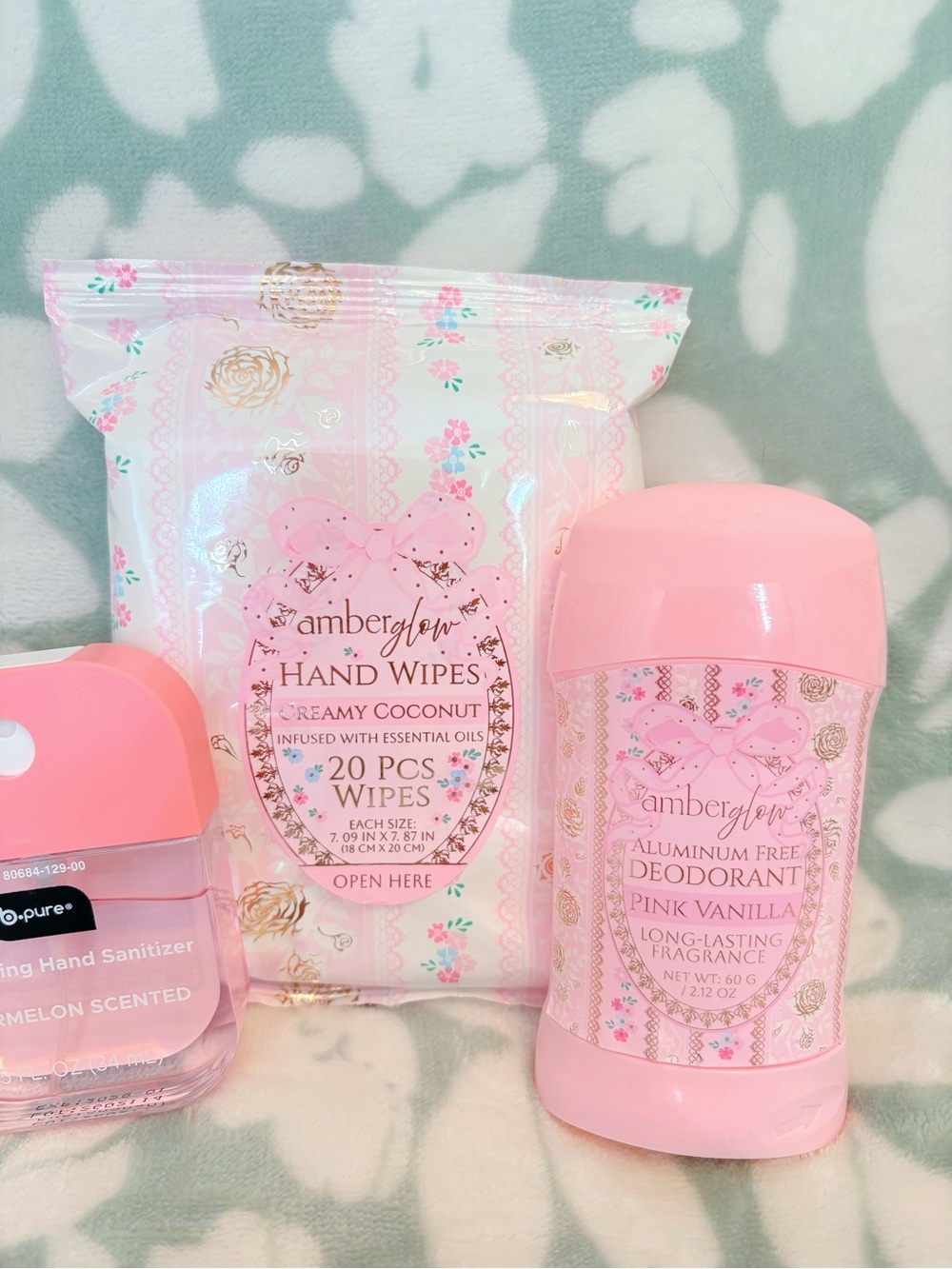 3 Piece Amber Glow Pink Body Care Bundle 🎀✨ - Picture 4 of 4